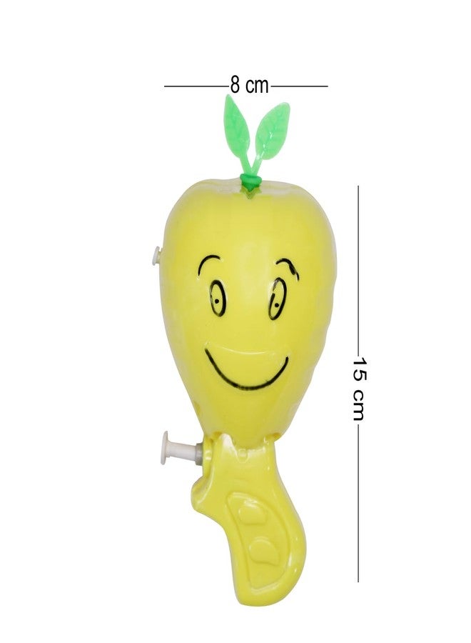 غلان لعبة مسدس على شكل تفاحة من جلان مع بالونات وكبسولات ملونة للأطفال من الجنسين، مجموعة متعددة الألوان من قطعتين، عبوة واحدة - Image 2